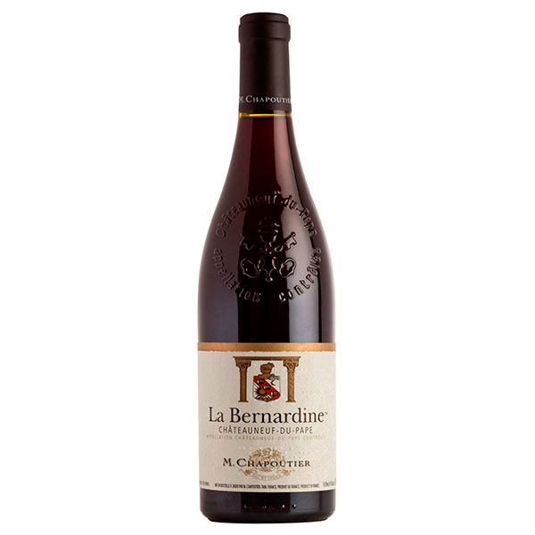 Вино Красное Сухое M. Chapoutier La Bernardine Rouge Chateauneuf-du-Pape 2021 0,75 л фото