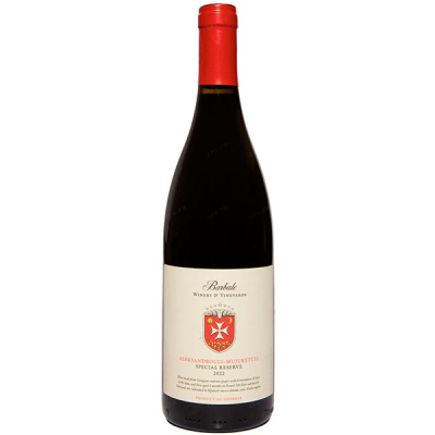 Вино Красное Сухое Barbale Aleksandrouli Mujuretuli Special Reserve Racha 2022 0,75 л фото