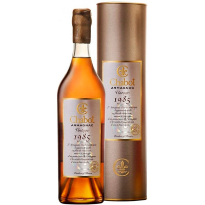Арманьяк Chabot in tube 1985 0,7 л фото