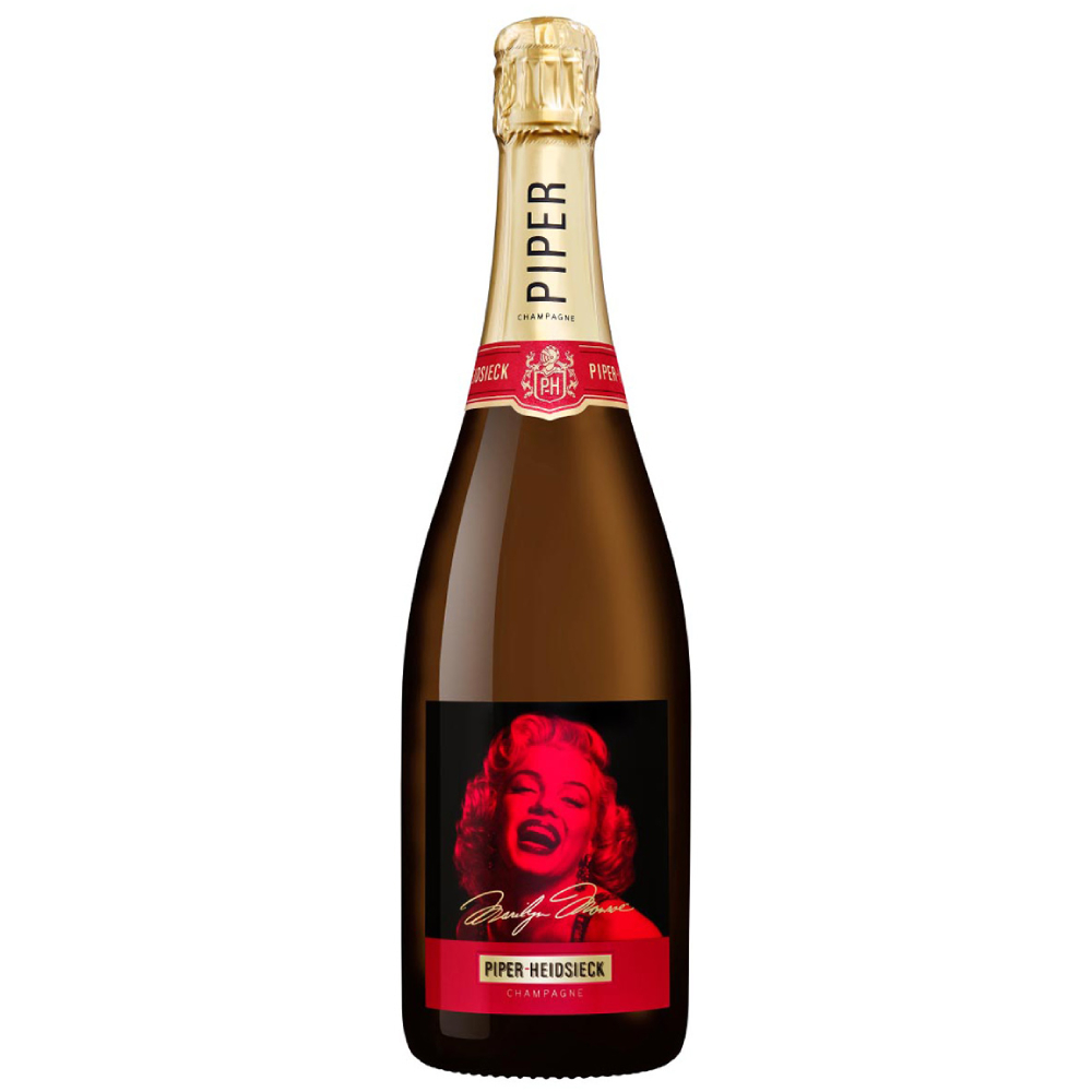 Вино игристое Белое Брют Piper-Heidsieck Brut Marilyn Monroe 100 ans Edition Champagne 2022 0,75 л фото