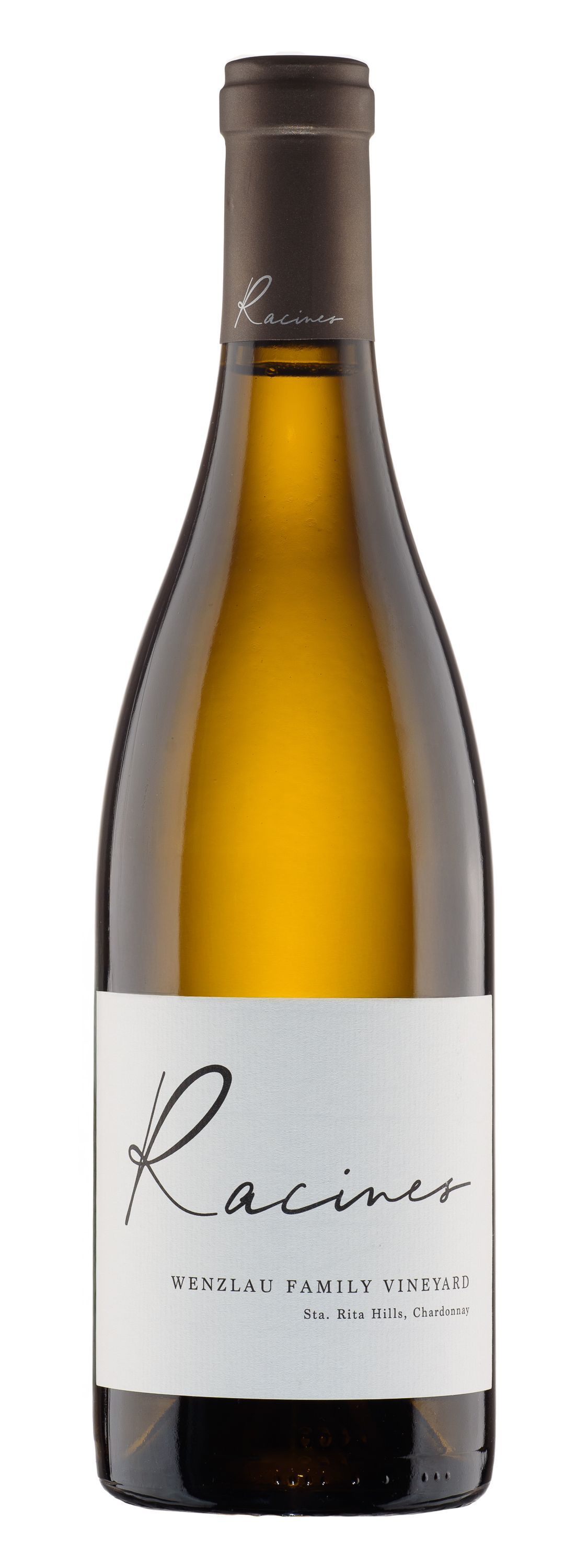 Вино Белое Сухое Racines Wenzlau Family Vineyard Chardonnay 2021 0,75 л фото