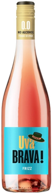 Вино игристое Розовое Uva Brava! Frizz Rose No Alcohol 0,75 л фото