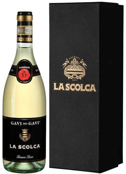 Вино Белое Сухое La Scolca Gavi dei Gavi in gift box 2023 0,75 л фото