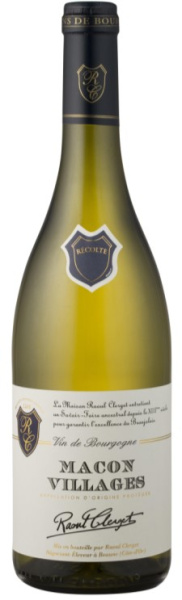Вино Белое Сухое Raoul Clerget Macon Villages 2022 0,75 л фото