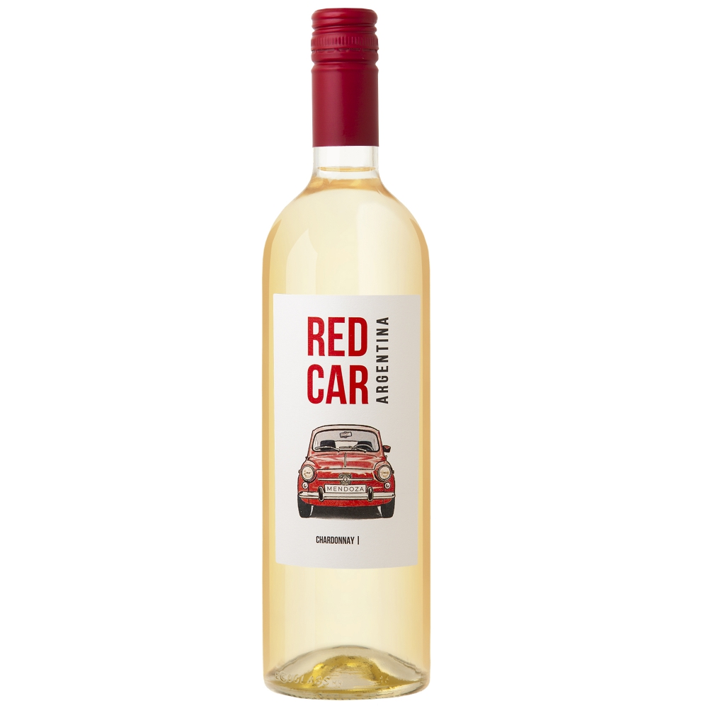 Вино Белое Сухое Red Car Chardonnay 0,75 л фото