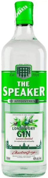 Джин The Speaker London Dry 0,7 л фото