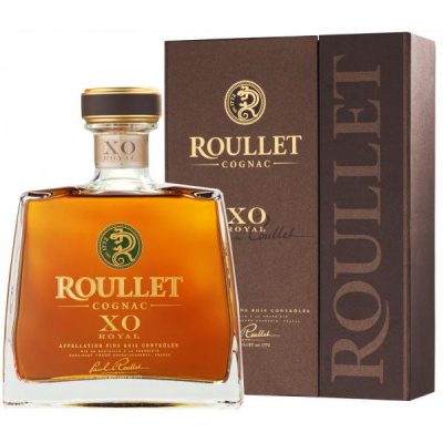 Коньяк Roullet XO Royal Fins Bois in gift box 0,7 л фото
