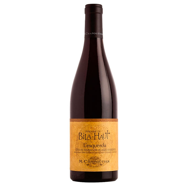 Вино Красное Сухое M. Chapoutier Domaine de Bila-Haut L'Esquerda Cotes du Roussillon Villages Lesquerde 2017 0,75 л фото