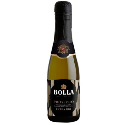 Вино игристое Белое Сухое Bolla Prosecco Extra Dry 0,20 л фото