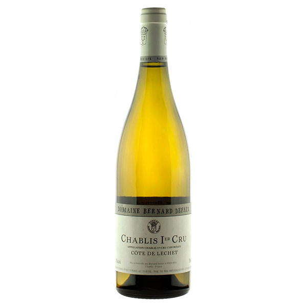 Вино Белое Сухое Domaine Bernard Defaix Chablis Premier Cru Cote de Lechet 2021 0,75 л фото