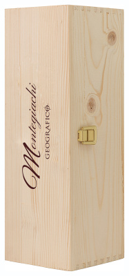 Вино Красное Сухое Geografico Montegiachi Chianti Classico Riserva in gift box 2019 1,5 л фото