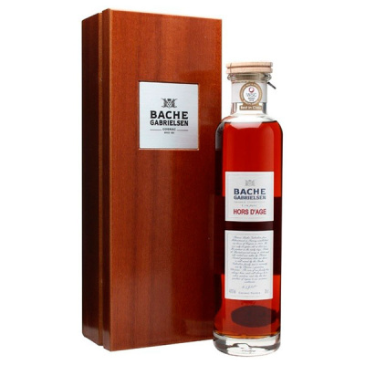 Коньяк Bache-Gabrielsen Hors d'Age Grande Champagne in wooden box 0,7 л фото