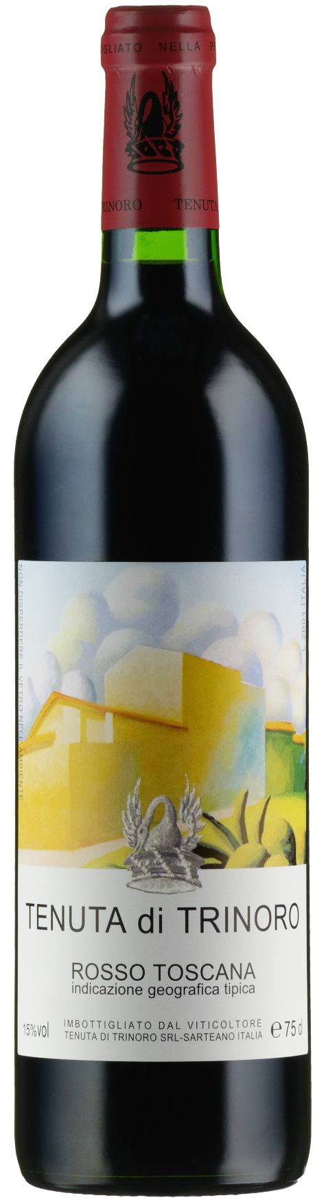 Вино Красное Сухое Tenuta Di Trinoro Rosso Toscana 2015 0,75 л фото