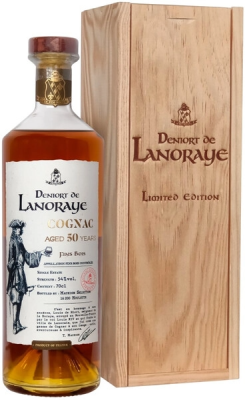 Коньяк Deniort de Lanoraye 50 YO Fins Bois in wooden box 0,7 л фото
