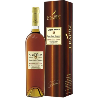 Коньяк Frapin Cigar Blend Grande Champagne in gift box 0,7 л фото