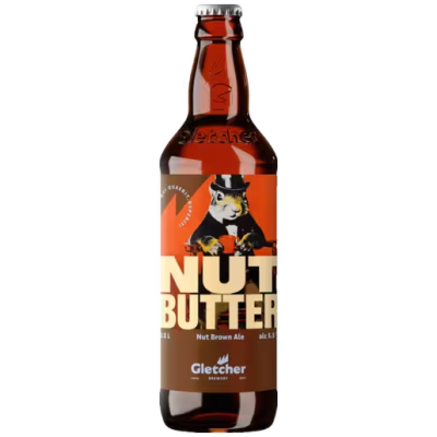 Пиво Тёмное Gletcher Nut Butter 0,5 л фото