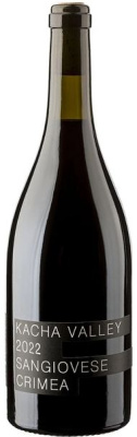 Вино Красное Сухое Kacha Valley Sangiovese Crimea 2022 0,75 л фото