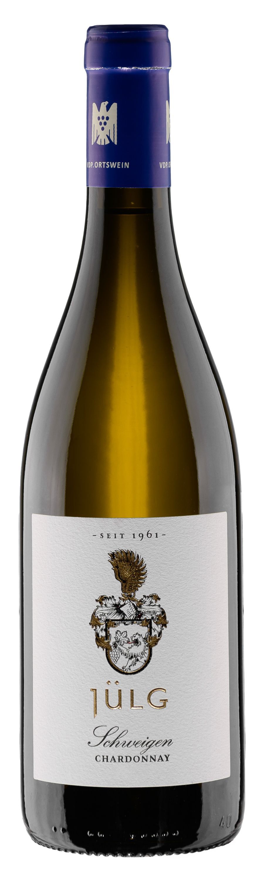 Вино Белое Сухое Julg Chardonnay Schweigen 2023 0,75 л фото