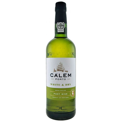 Портвейн Белое Calem White & Dry Porto 0,75 л фото