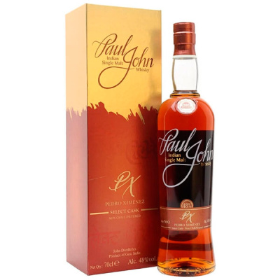 Виски Paul John Pedro Ximenez Select Cask Single Malt in gift box 0,70 л фото