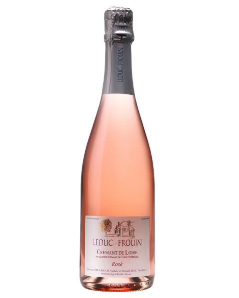 Вино игристое Розовое Сухое Domaine Leduc-Frouin Сremant de Loire Rose 0,75 л фото