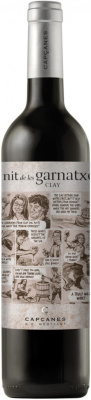 Вино Сельер де Капсанес Ла Нит Де Лес Гарначас Клэй 2020 Красное Сухое 14,5% 0,75 л фото
