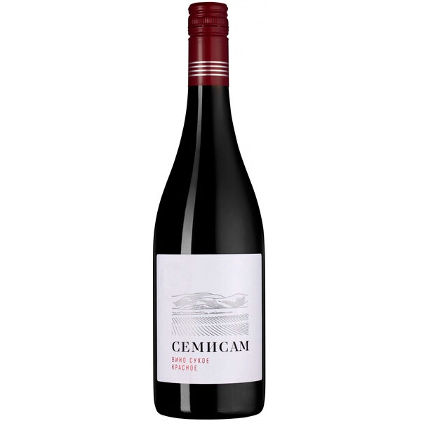 Вино Красное Сухое Semisam Red Kuban Anapa 2022 0,75 л фото