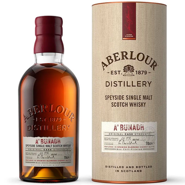 Виски Aberlour A'bunadh Batch 75 Single Malt Speyside in tube 0,7 л фото