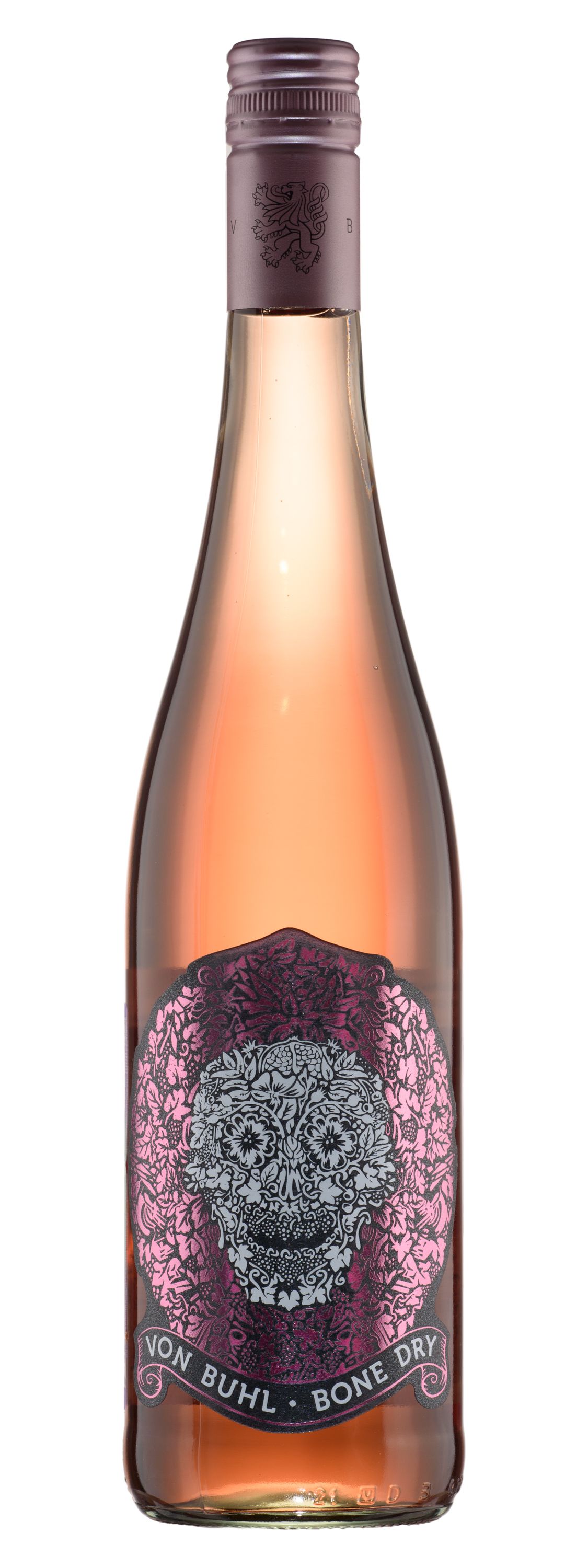 Вино Розовое Сухое Von Buhl Bone Dry Rose 2024 0,75 л фото