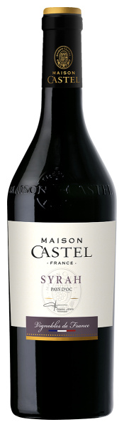 Вино Красное Полусухое Maison Castel Syrah Pays D'Oc 2021 0,75 л фото