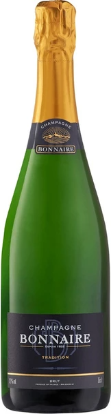 Шампанское Белое Брют Bonnaire Tradition Brut Champagne 0,75 л фото