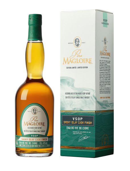 Кальвадос Pere Magloir VSOP Smoky Islay Cask Finish in gift box 0,7 л фото