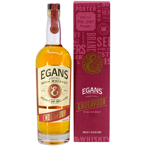 Виски Egan's Endeavour Single Malt in gift box 0,70 л фото