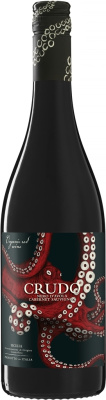 Вино Красное Полусухое Crudo Nero d'Avola Cabernet Sauvignon Terre Siciliane 2022 0,75 л фото