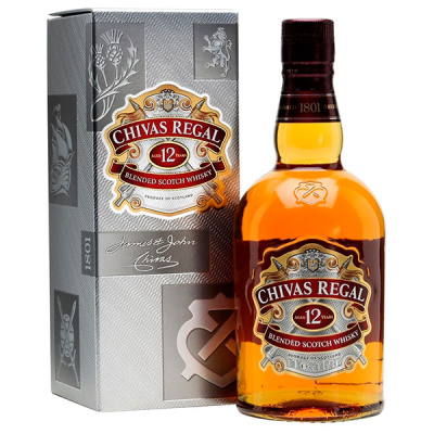 Виски Chivas Regal 12 years old in gift box 0,70 л фото