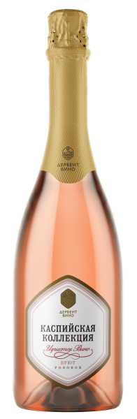 Вино игристое Розовое Брют Caspian Collection Rose Brut 2023 0,75 л фото
