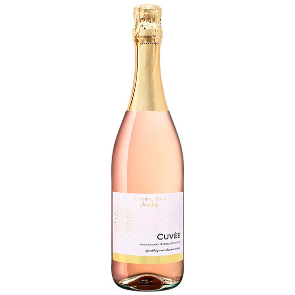 Вино игристое Розовое Сухое Casabella Luce del Sole Cuvee Spumante Rose Extra Dry 0,75 л фото