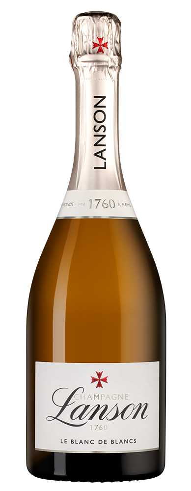 Шампанское Белое Брют Lanson Le Blanc de Blancs Brut Champagne 2020 0,75 л фото