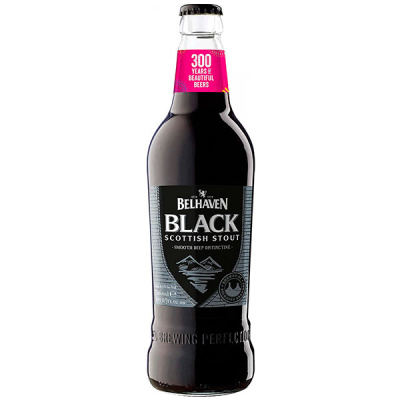 Пиво Тёмное Belhaven Black Scottish Stout 0,5 л фото