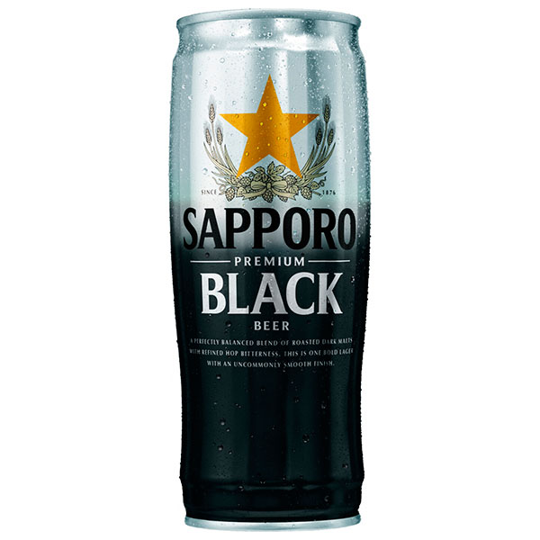Пиво Тёмное Sapporo Premium Black in can 0,65 л фото