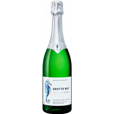 Вино игристое Белое Экстра Брют Grotto Bay Sauvignon Blanc Select Extra Brut Robertson 2025 0,75 л фото