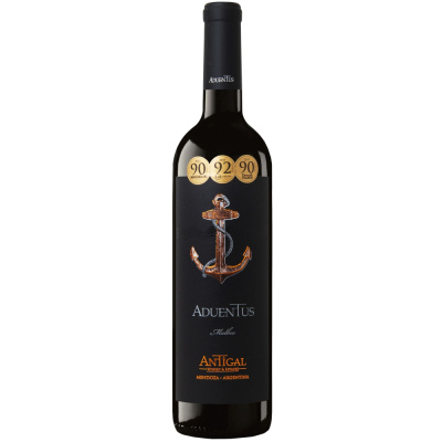 Вино Красное Сухое Aduentus Malbec 2019 0,75 л фото