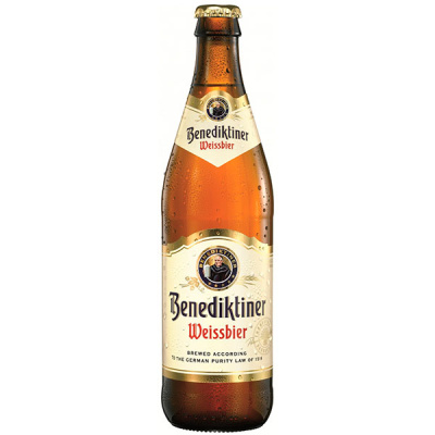 Пиво Benediktiner Weissbier 0,50 л фото