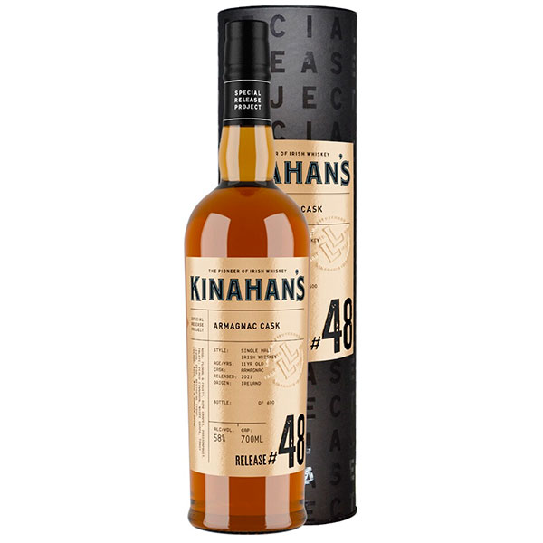 Виски Kinahan's Armagnac Cask Release № 48 Single Malt in tube 0,70 л фото