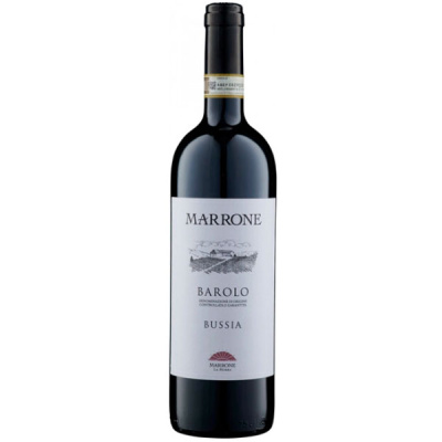 Вино Красное Сухое Famiglia Marrone Barolo Bussia 2017 0,75 л фото