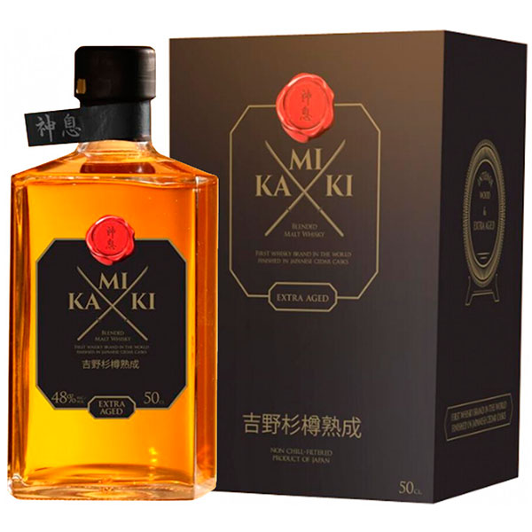 Виски Kamiki Intense Blended Malt in gift box 0,5 л фото