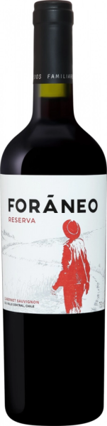 Вино Красное Сухое Foraneo Reserva Cabernet Sauvignon Central Valley 2023 0,75 л фото