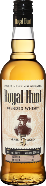 Виски Royal Hunt Blended Whisky 5 yo 0,5 л фото