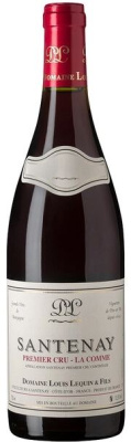Вино Красное Сухое Domaine Louis Lequin et Fils Santenay Premier Cru La Comme 2021 0,75 л фото