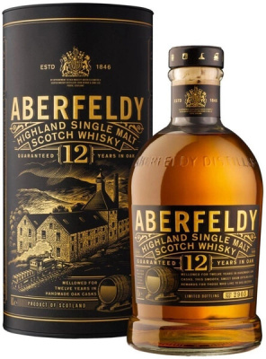 Виски Aberfeldy 12 YO in gift box 0,7 л фото